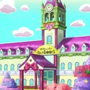Facade of the Magic Academy.