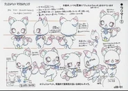 Larimar concept art for Jewelpet Magical Change.