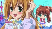 Akari shown in Monica's eyecatch.