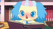 Sapphie blushes in lady jewelpet ep 7