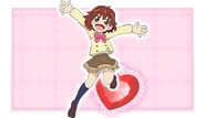 Chiari anime visual from the official website. (phone version)