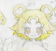 Concept sketches of Labra human form for Jewelpet Magical Change posted on Jewelpet Anime official Twitter account.