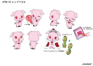 Ryl reference sheet for Jewelpet season 1. 2