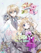 "Happy birthday Miria !" 2021 artwork. (Source)