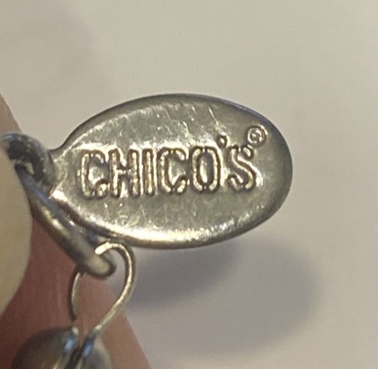 Old chicos jewelry top