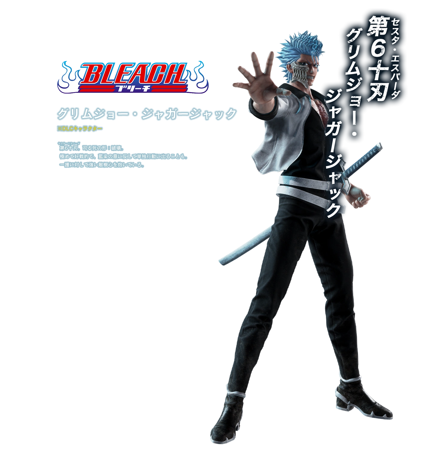 Grimmjow Jaegerjaquez Jump Force Wiki Fandom