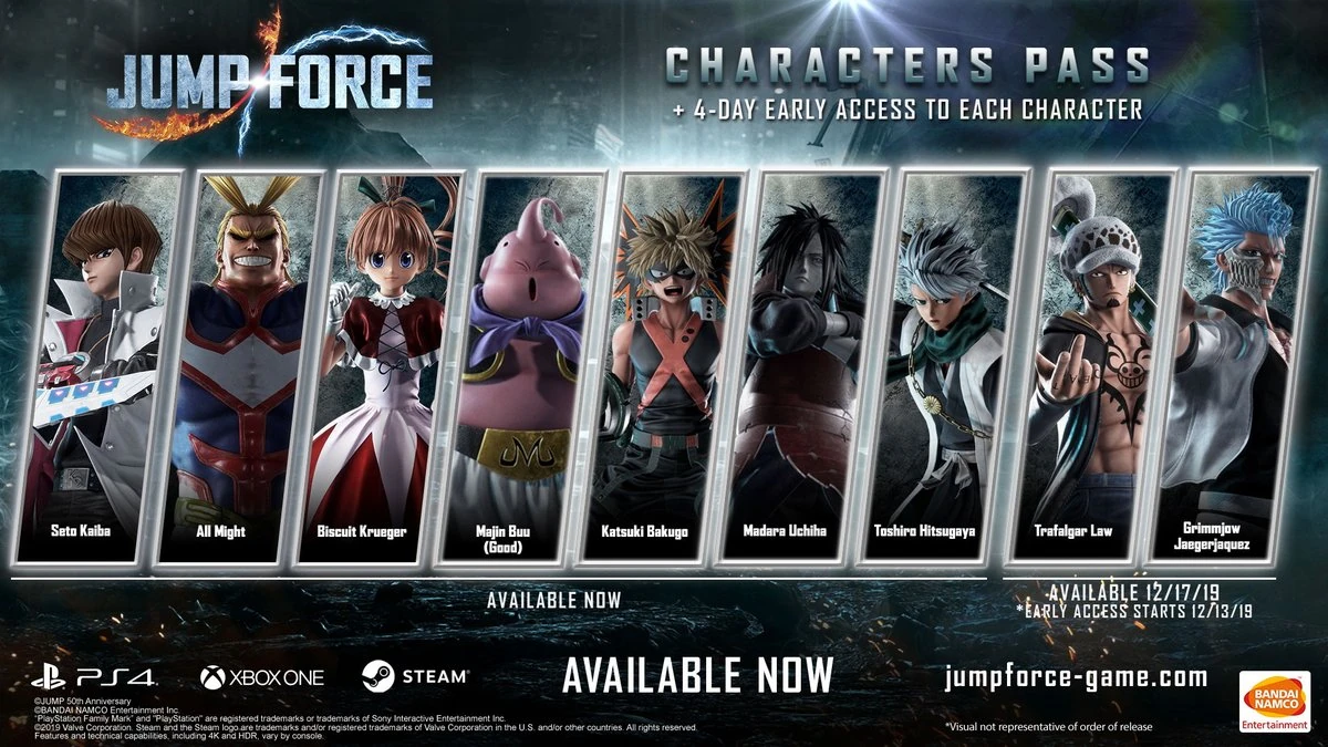 Season One DLC Jump Force Wiki Fandom