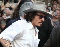 Johnny Depp at the London premiere for the film in June 2006