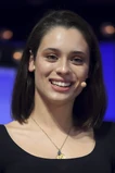 Daniela Melchior, Actor, on Centre Stage during day three of Web Summit 2021 at the Altice Arena in Lisbon, Portugal.