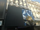 The entrance of the UGC Normandie in Paris, France.
