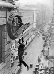  in the clock scene from  (1923)