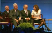 Spielberg with Bill Clinton, 2009
