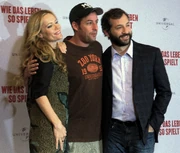 Leslie Mann, Adam Sandler and Judd Apatow in Berlin (2009)