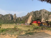 The film backdrop features landforms of , '"`UNIQ--ref-00000019-QINU`"'