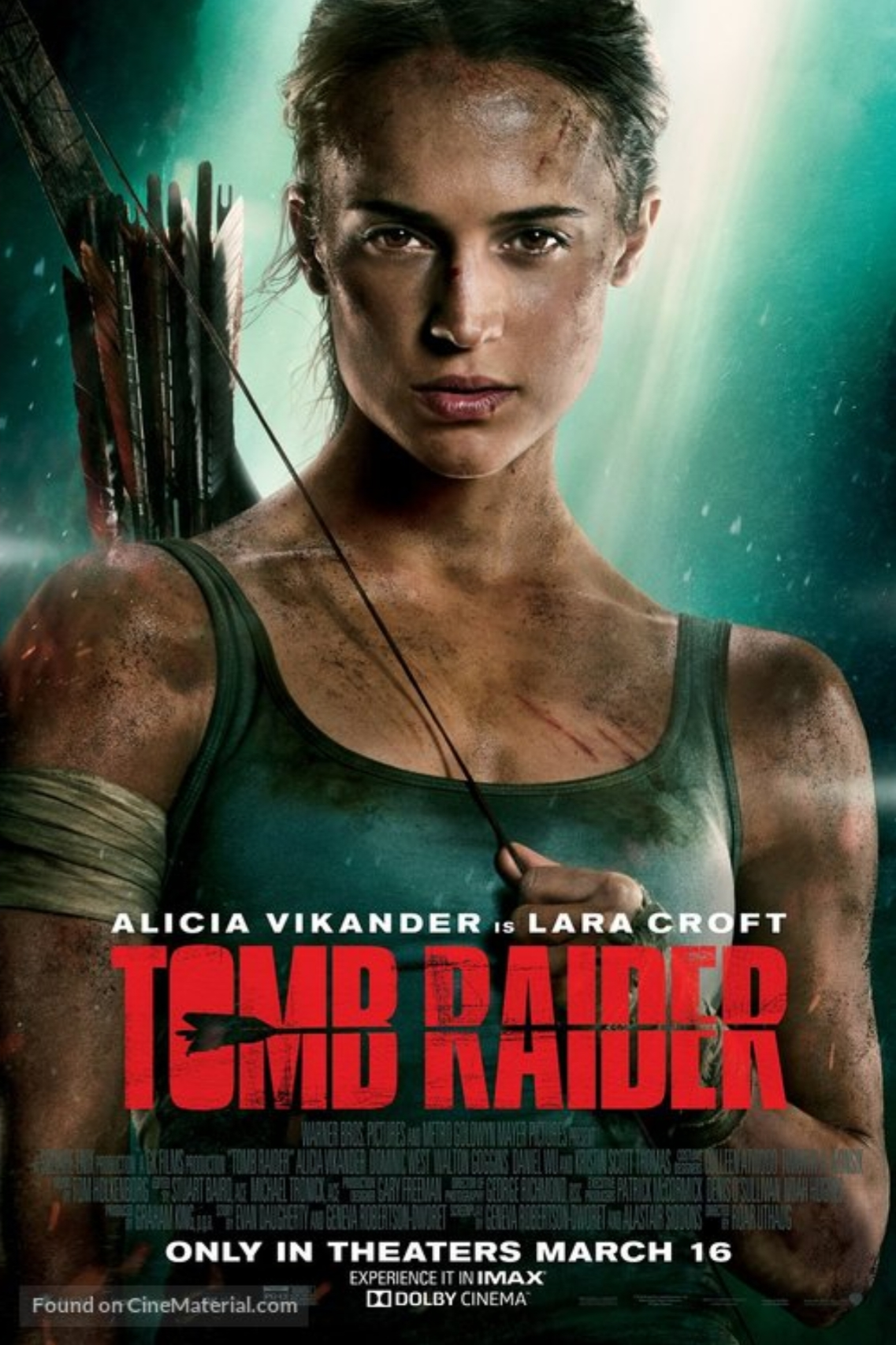 Tomb Raider' Debuts First Poster, Teaser