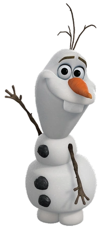 Olaf Mouth Template