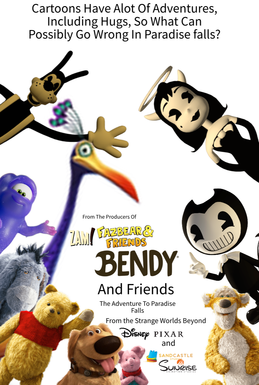 Bendy And Friends The Adventure In Paradise Falls (2023 film) JH