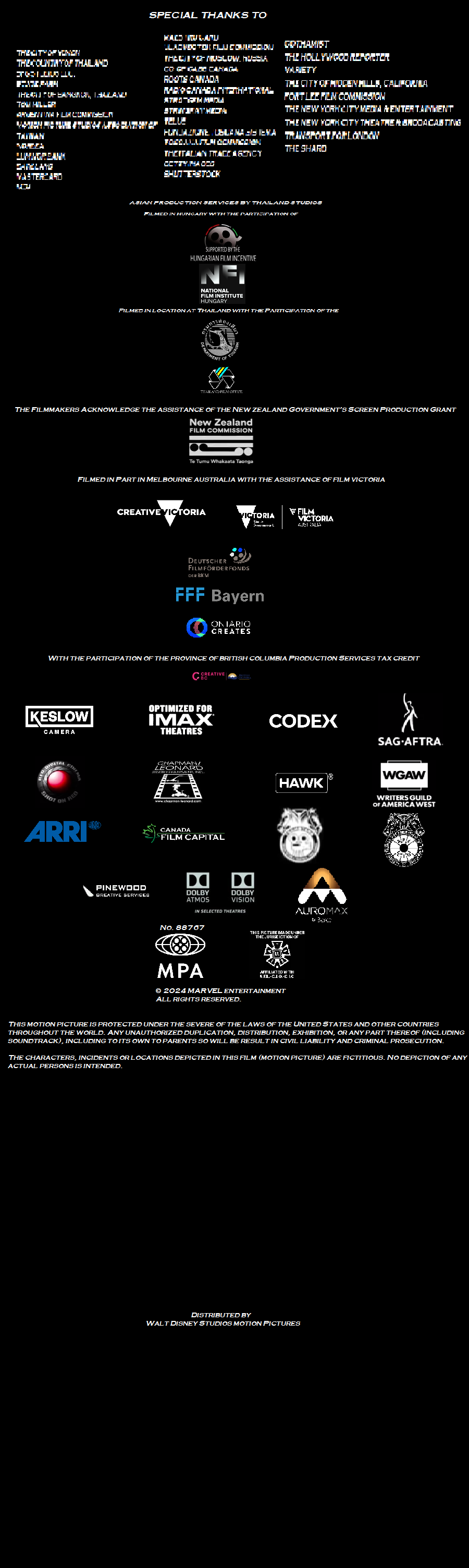 List of end credits with screenshots JH Movie Collection Wiki Fandom