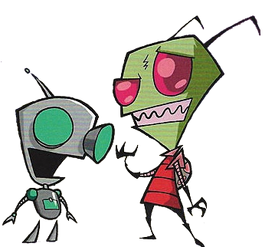 Zim and gir