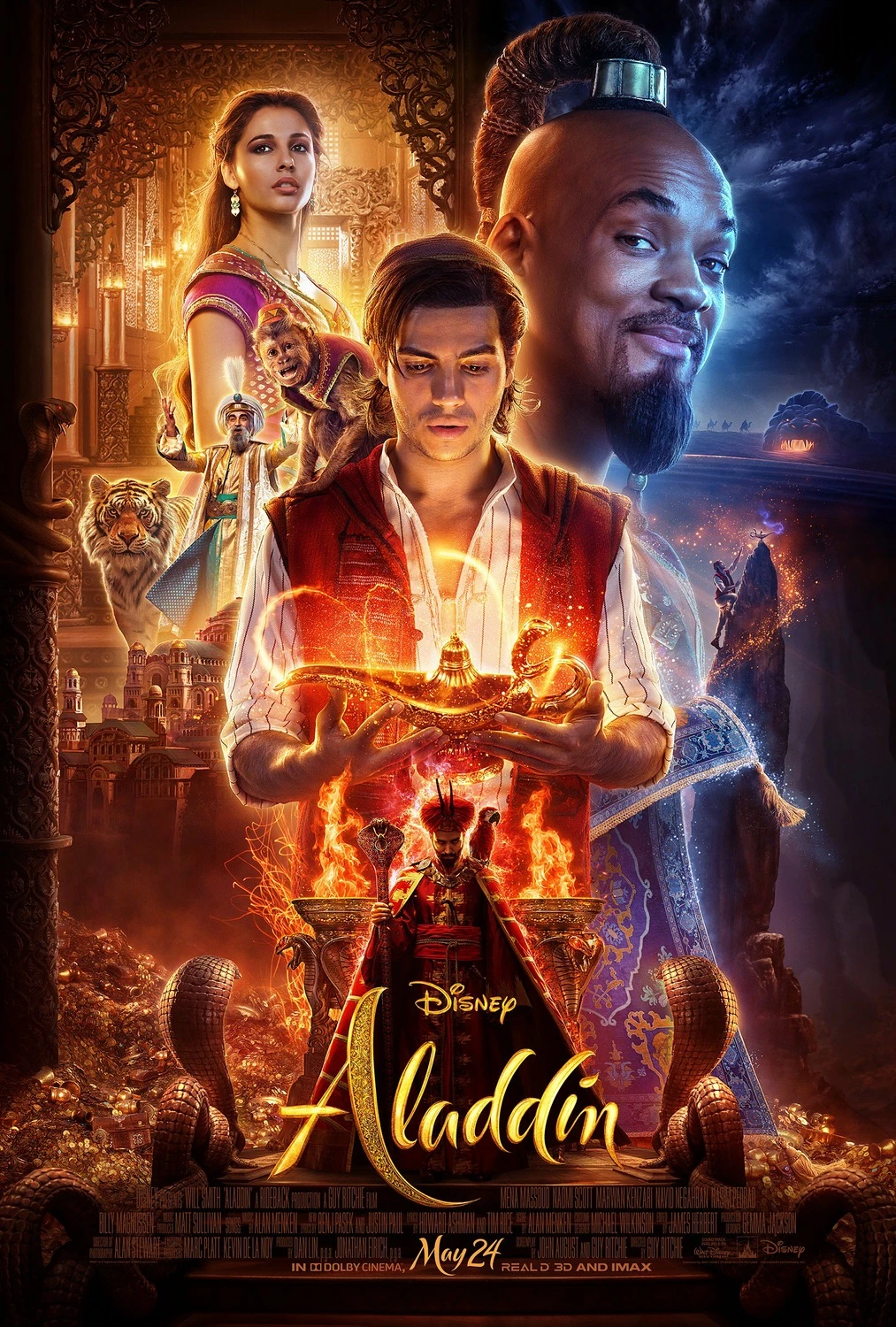 Aladdin (2019 film) | JH Wiki Collection 2.0 Wiki | Fandom, image size:1013x1500