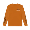 TNS Long Sleeve Tee (Orange) • $35