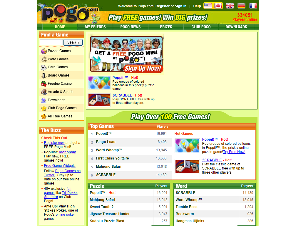 Play Free Online Games on Pogo - Free Games for 20+ Years