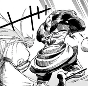 Eizen beheads a criminal