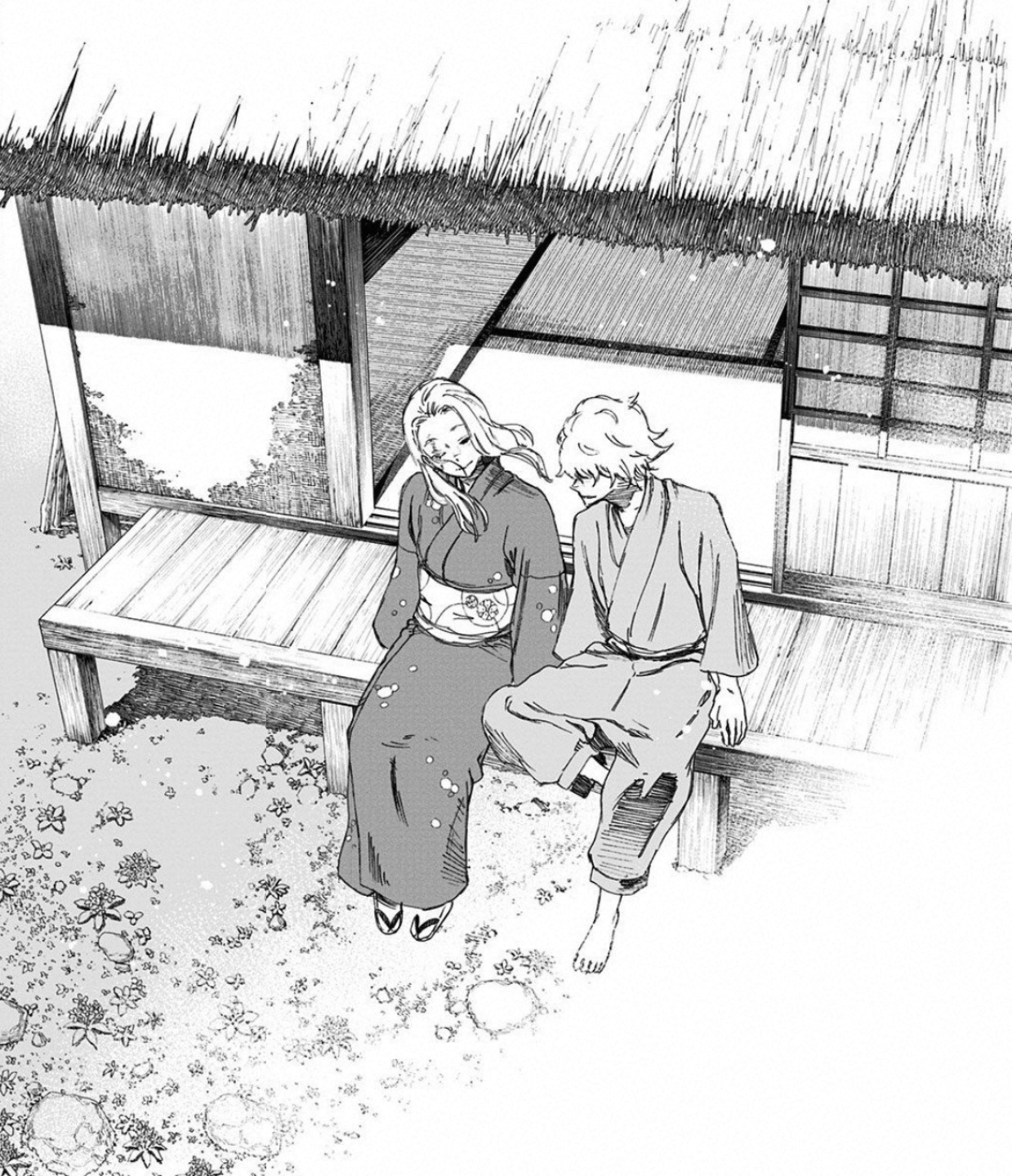 Gabimaru Realizes His Love For His Wife Uses His Ninjutsu