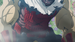 Keiun's grafted armor.