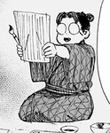 Senta as a child.