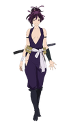 Yuzuriha's concept art.