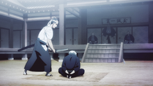 Gabimaru's first failed execution