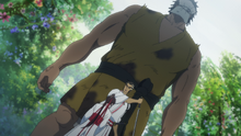 Rokurota standing behind Genji