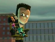 Sheen is extremely happy after Libby agrees to be his Queen, but after bribing her with material possessions.