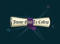 Jimmy Goes to College Title Card