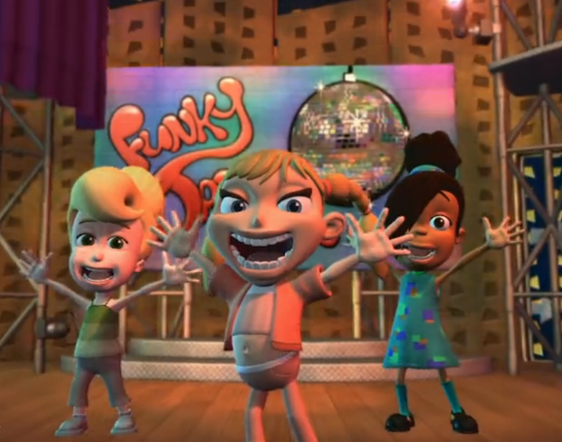 Funky Jam Dance Party is a song sung in Broadcast Blues by Cindy, Libby and...
