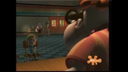Amber looking worried watching Carl having trouble audtioning