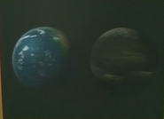 Earth compared to the malevolent Earth