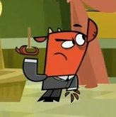 Lucy is Holding a Stick