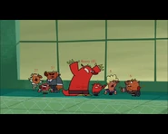 Lucius with his family.