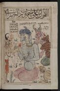 Kitab al-Bulhan --- human figure and devils