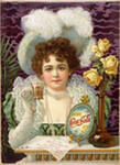 Рекламный щит Кока - Колы в 1903 году