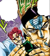 Telence with Kakyoin doll