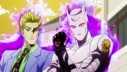 Killer Queen fully summoned