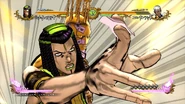 Ermes activating her GHA, ASB