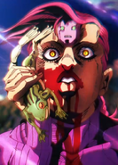 Doppio "answers" his boss call