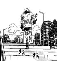 Jobin après avoir assassiné Ojiro et sa copine