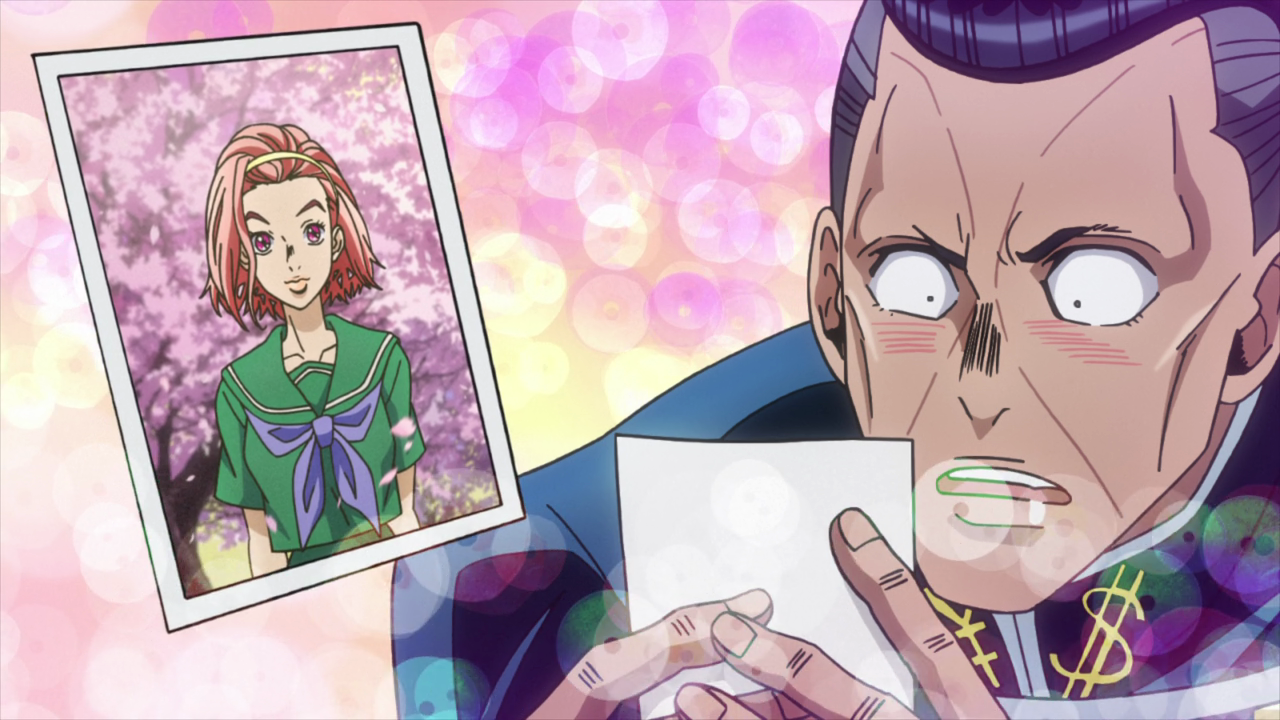 nijimura okuyasu and class rep (jojo no kimyou na bouken) drawn by