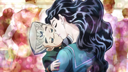 Koichi shares his first kiss with Yukako.