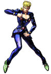 Giorno's render for All Star Battle (PS3)